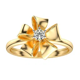 VALANOVA Women Yellow Ring Diamond-picture-23