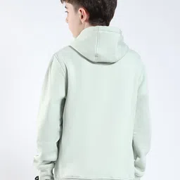 Monte Carlo Boys Graphic Printed Full Sleeves Hooded Pullover Sweatshirt image 4