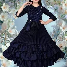 PRENA FASHION Girls Blue Dresses-picture-16