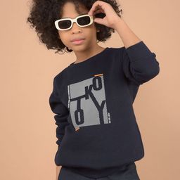 Crimsoune Club Boys Round Neck Printed Sweatshirt-picture-39