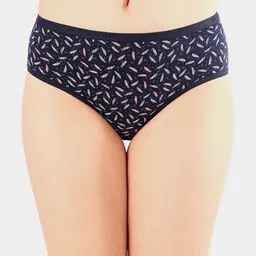 Bodycare Pack Of 3 Premium Assorted Self-Designed Cotton Mid-Rise Basic Briefs - 5220 image 3