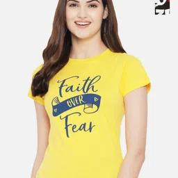 Dreambe Women Typography Printed T-shirt-picture-18