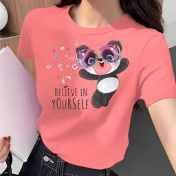 kintu parantu Graphic Printed Round Neck T-shirt image 2