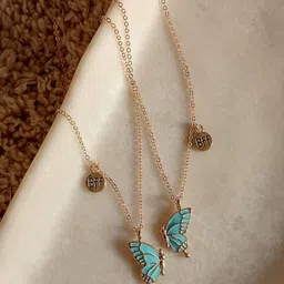 Octagon hub Gold-Plated Necklace image 4