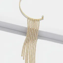 DressBerry Gold-Plated Alloy Cubic Zirconia Earrings-image-28