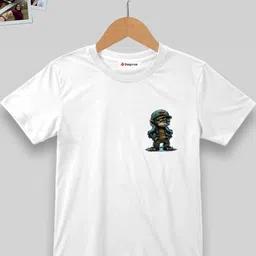 Dagcros Kids White Tshirts-image-97