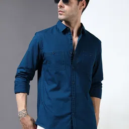 HERE&NOW Men Regular Fit Casual Shirt-picture-10