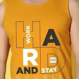 WOOSTRO Men Typography 2 Printed Raw Edge Slim Fit T-shirt image 5