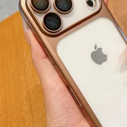 Luxury Kase iPhone 17 Pro Max Hybrid Frosted Clear Back Case image 3