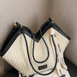 KPOP Women Textured Structured Shoulder Bag-picture-26