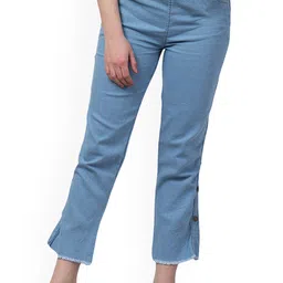 Ira Collections Women Comfort Regular Fit Mid-Rise Light Fade Stretchable Jeans-picture-20