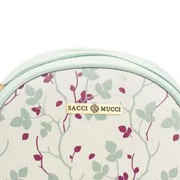 Sacci Mucci Floral Printed Sling Bag with Cut Work image 5
