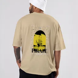 Moda Rapido Men Graphic Printed Round Neck Oversized T-shirt-picture-41