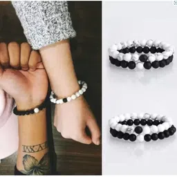 Divine souvenirs Unisex Set Of 2 Artificial Beaded Bracelets image 2