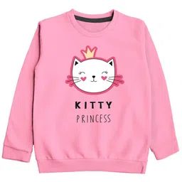 Minicult Kids Pack of 2 Graphic Printed Cotton Pullover Sweatshirt image 2