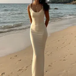KPOP Women Sweetheart Neck Sleeveless Bodycon Maxi Dress-picture-37