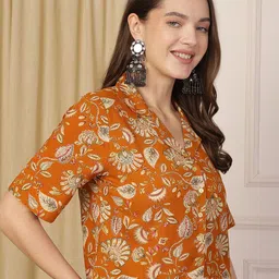 Anouk Rustic Floral Print Top image 4