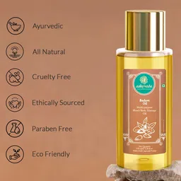 ASHPVEDA Multi Purpose Head & Body Badam Massage Oil - 100 ml image 4