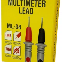 gadariya king Extra Long Pins Test Leads Probe Replacement Pair Cable for multimter Analog Multimeter image 5