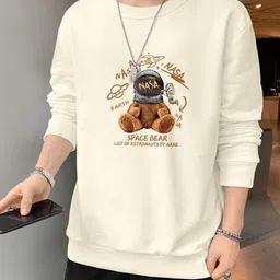 StyleCast x Revolte Men Graphic Printed Round Neck Sweatshirt image 3