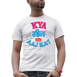 Tantra Men Typography Printed Round Neck Cotton T-shirt-image-25