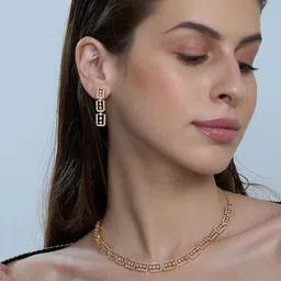 KAYRAH Zircon Studded Jewellery Set image 5