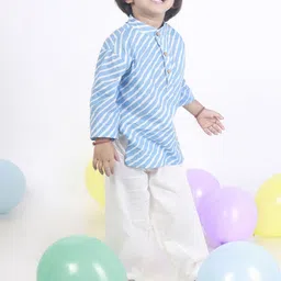 BREATHABLES Unisex Kids Striped Night suit-picture-10