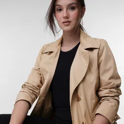 French Connection Single Breasted Knee Length Overcoat-picture-32