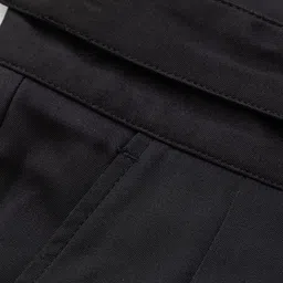 Snitch Men Smart Slim Fit Mid-Rise Pleated Trousers image 2