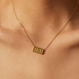 SZN Gold-Plated Stainless Steel Necklace-image-5
