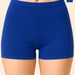CKARFE Women Pack of 2 Slim Fit Cotton Sports Shorts-image-44
