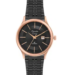 Alexandre Christie Women Dial & Stainless Steel Bracelet Style Straps Analogue Watch 8348LDBBRBA-picture-16