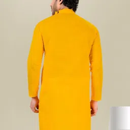 FRANSCART Men Geometric Embroidered Thread Work Kurta image 5