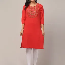 FAMBEE Women Woollen Kurta-picture-38