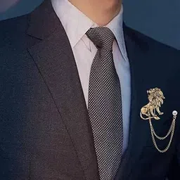 Curren Gold-Toned Plated Alloy Brooch image 2