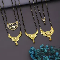 VEMISHTI Gold-Plated Mangalsutra image 1