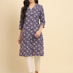 Anouk Rustic Women Geometric Printed Kurta-picture-25