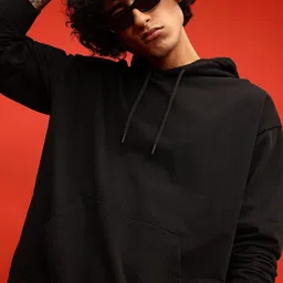 The Roadster Lifestyle Co. Men Oversized Full Sleeves Hoodie-picture-21