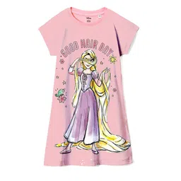 Wear Your Mind Girl's Graphic Print A-Line Dress-picture-35