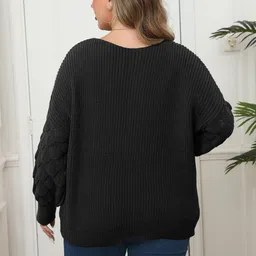 Sztori Women Floral Pullover with Applique Detail image 2