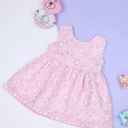 macwin MacwinGirl Floral Print Fit & Flare Dress-picture-47