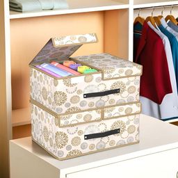 RUBOXA White Set of 2 Regular Multi-Utility Organisers-picture-20