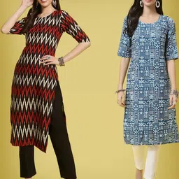 Ethnic basket Women Multi Kurtas-picture-29