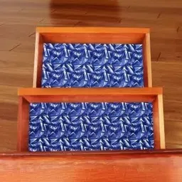 Mopak Decor Blue Set of 1 Regular Shelf Liner Organisers image 4