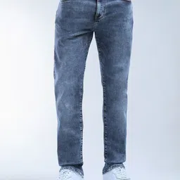 Flying Machine Men Slim Fit Low-Rise Clean Look Light Fade Stretchable Jeans image 3