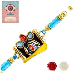 MEIRA JEWELLERY Rakhi Greeting Card & Roli Chawal-picture-36