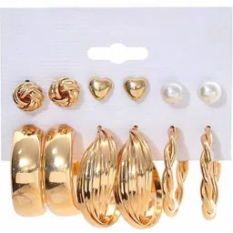 PolluxCraft Set Of 6 Circular Shaped Studs image 5