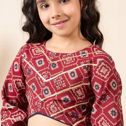 Stylo Bug Girls Ready to Wear Lehenga & Blouse With Dupatta image 2