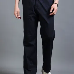 Kolor Fusion Men Smart Relaxed Fit Mid-Rise Flat-Front Chinos Trousers-picture-17