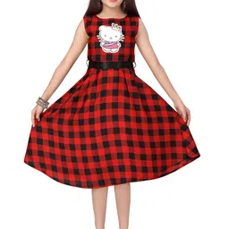 BAESD Checked Fit & Flare Dress-picture-32